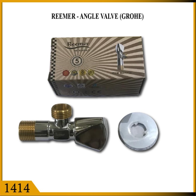 ANGLE VALVE GROHE BRASS (1414)